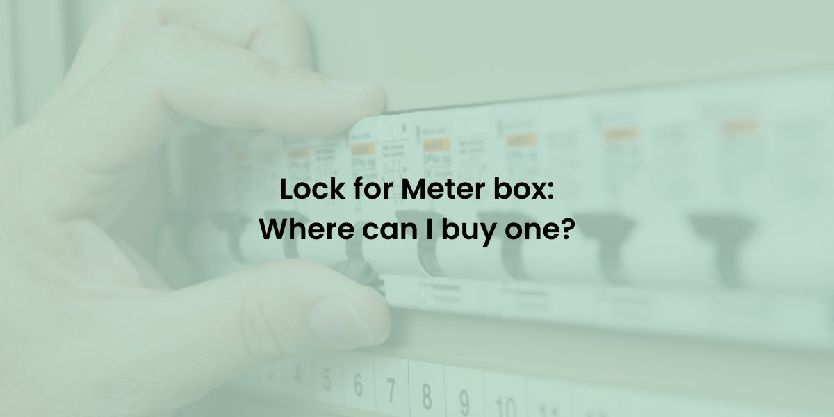 Where to Buy Locks for Meter Box CrocodileLock